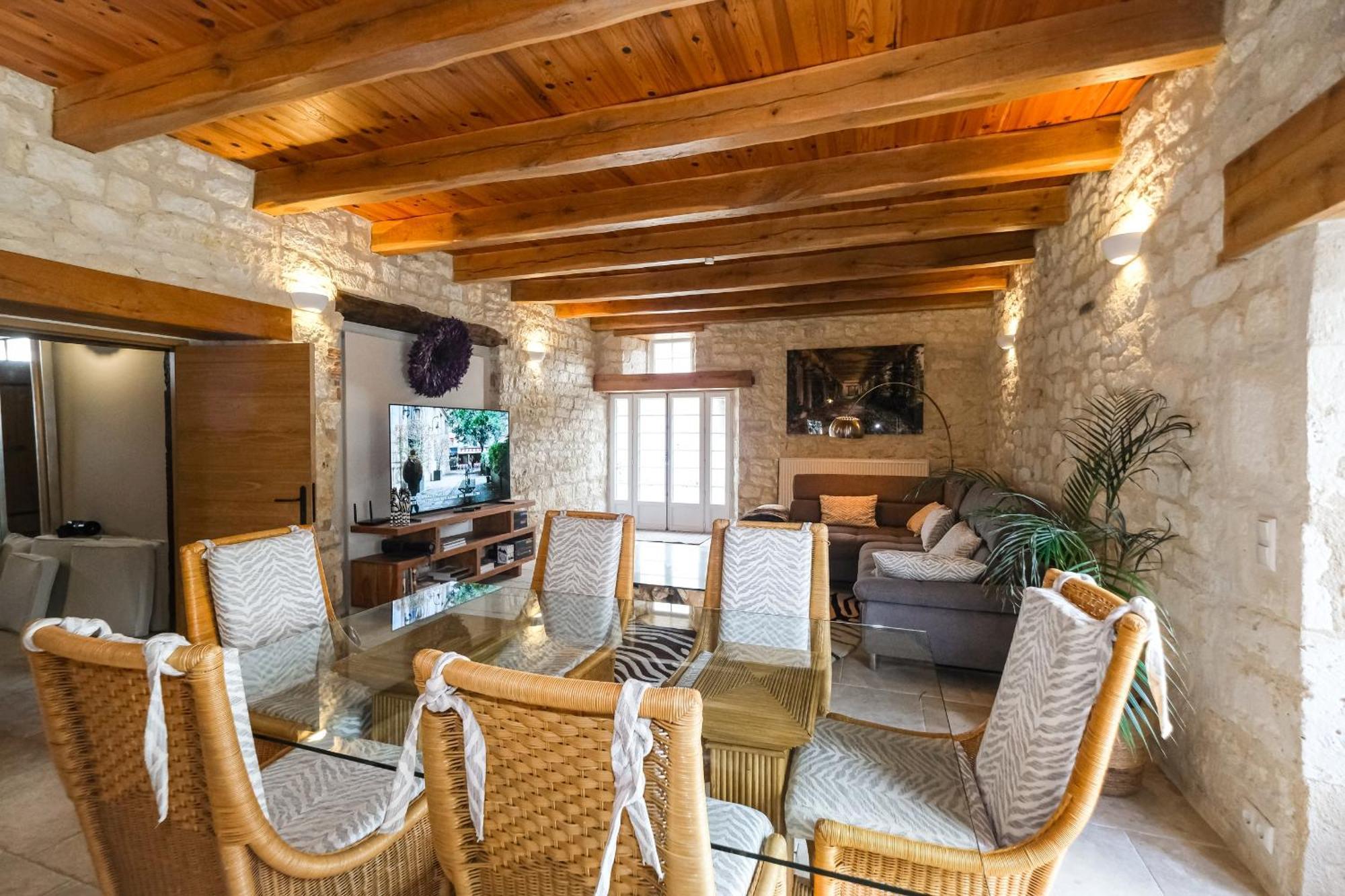 Villa Thun - Piscine - Maison De Caractere Au Milieu Des Vignes La Celle-sous-Gouzon Kültér fotó